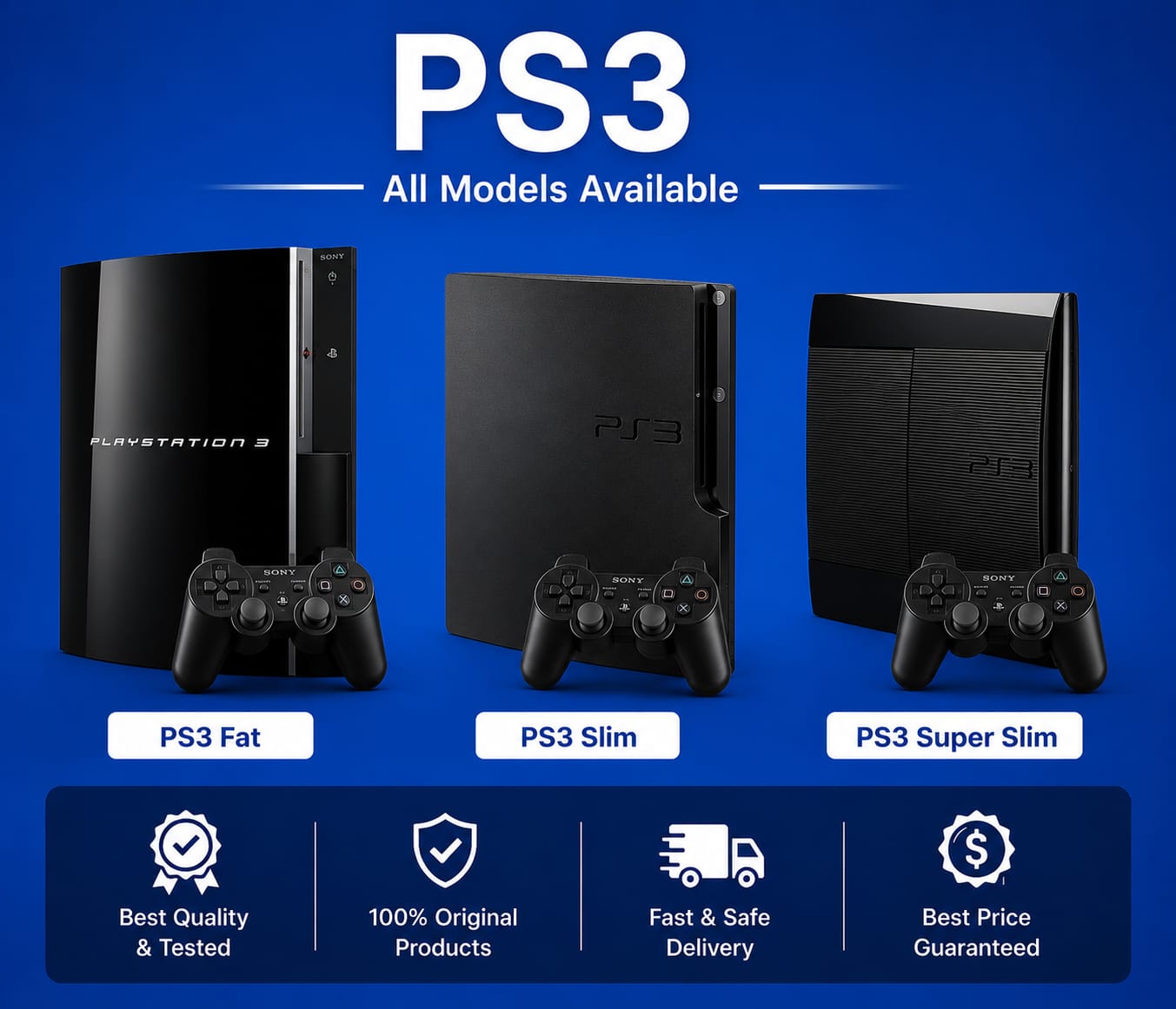 PS3 Fat and PS3 Slim Buyer in UAE