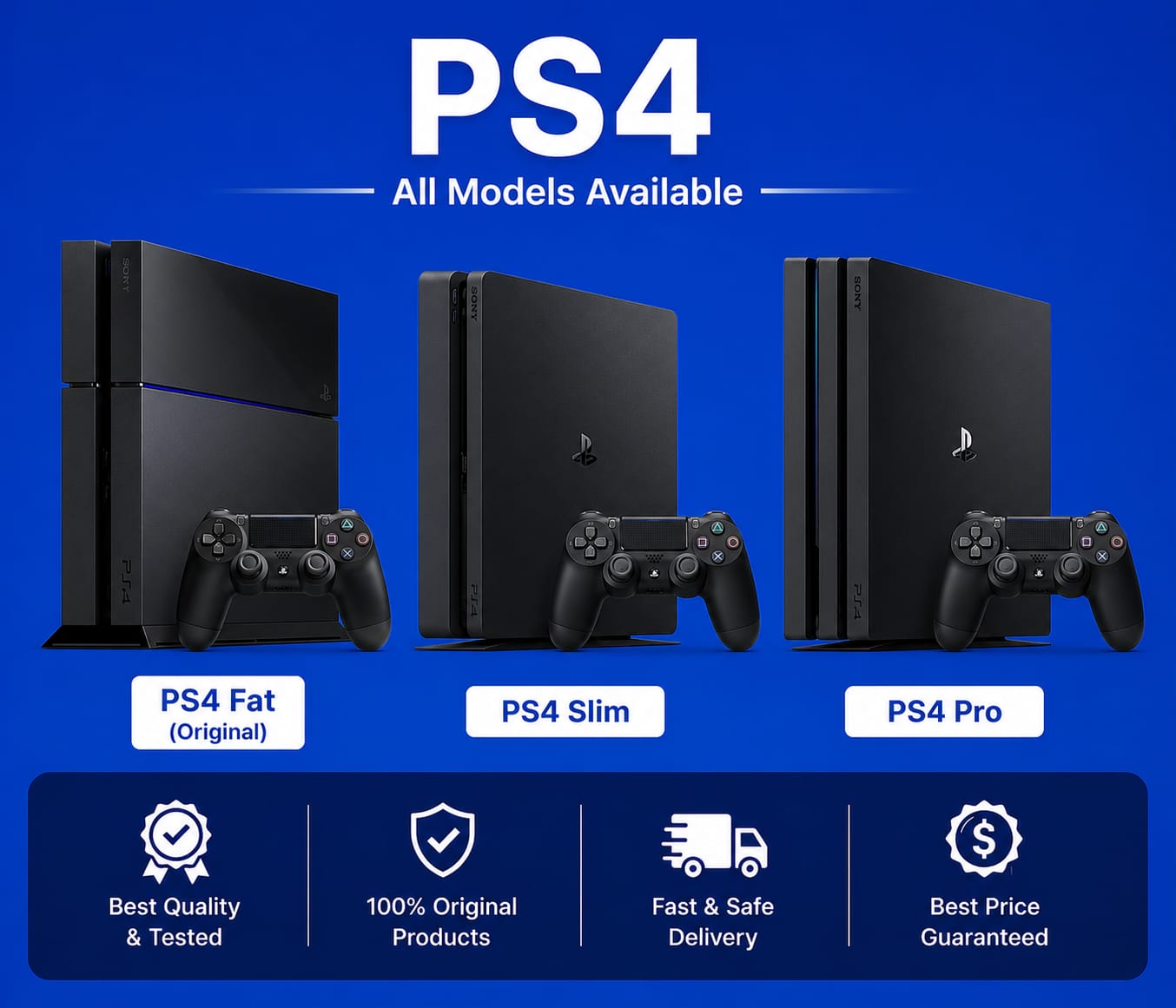 PS4 Fat Slim and Pro Buyer in UAE