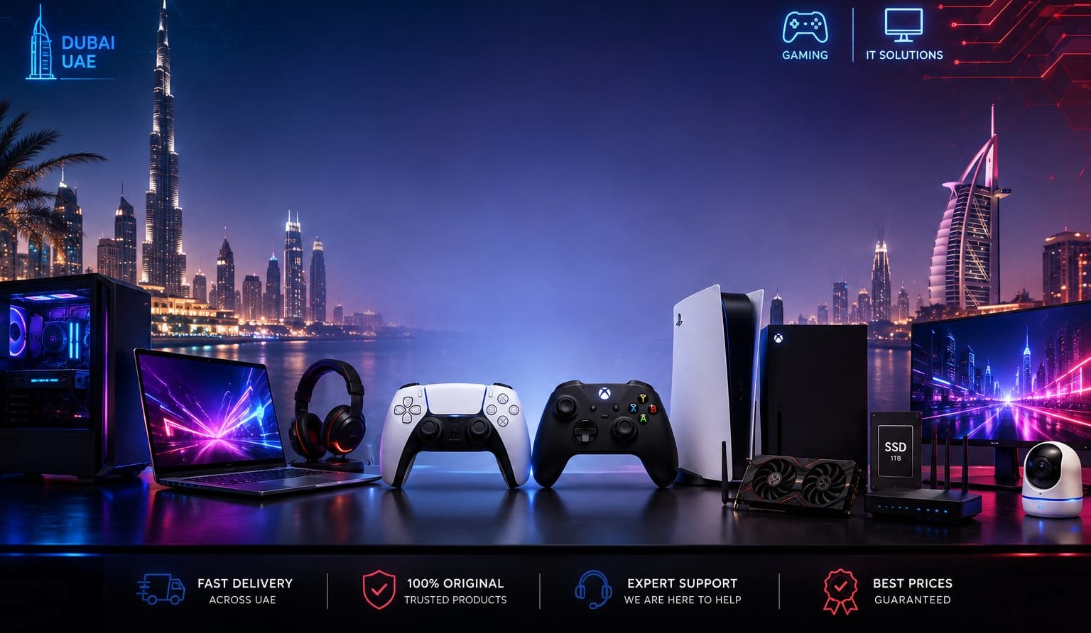 3 Brothers Gaming & IT Scrap Buyer UAE