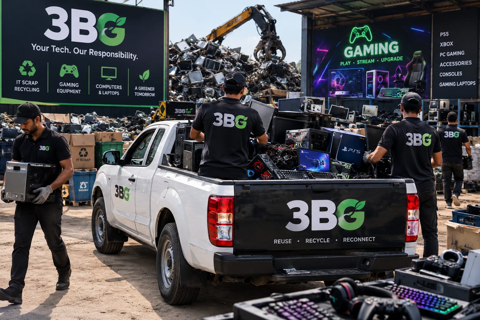 Gaming and IT Scrap Pickup Service UAE